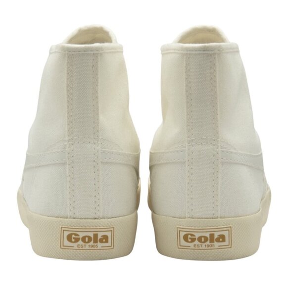 Gola Classics Coaster High Vegan Sneaker in Off-White Women’s Size 10 New In Box - Picture 7 of 12